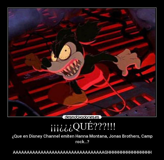 ¡¡¡¿¿¿QUÉ???!!! -