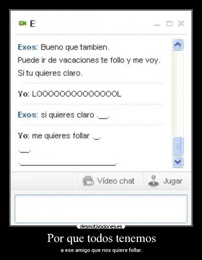 Por que todos tenemos - 