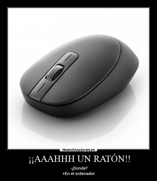 ¡¡AAAHHH UN RATÓN!! - 