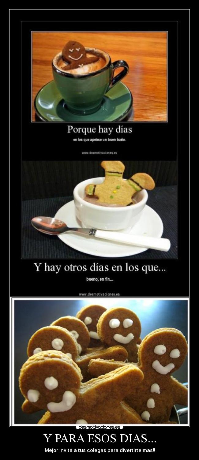 Y PARA ESOS DIAS... - 