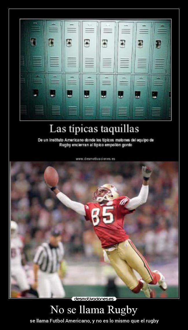 No se llama Rugby -