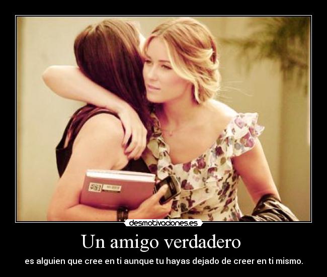 Un amigo verdadero -