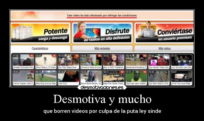 Desmotiva y mucho -