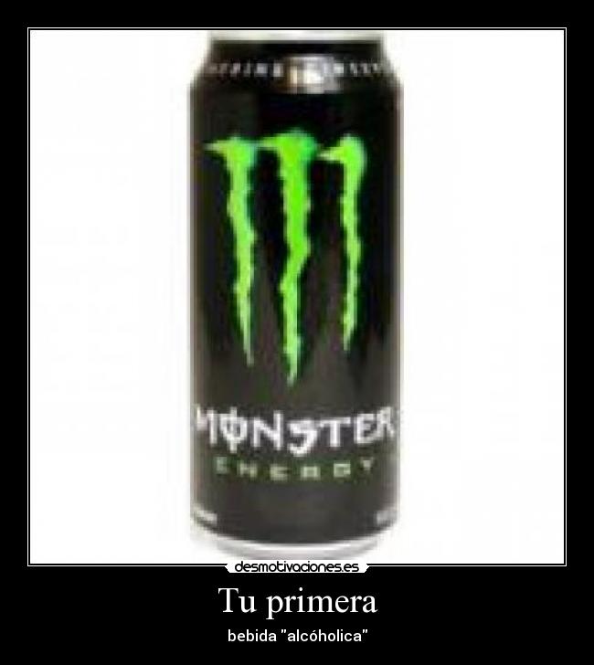 Tu primera - bebida alcóholica