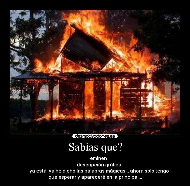 Sabias que? -