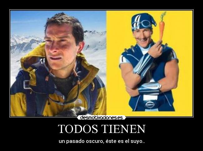 TODOS TIENEN - un pasado oscuro, éste es el suyo..