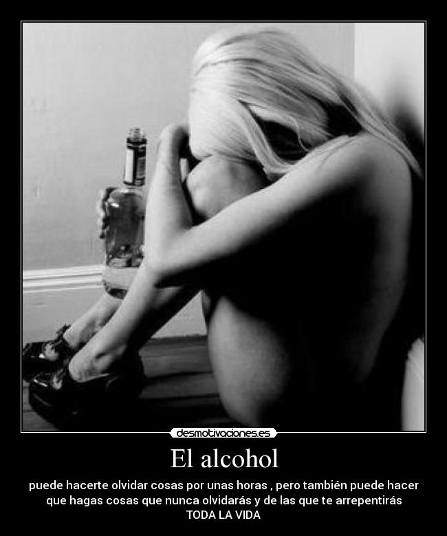 El alcohol -