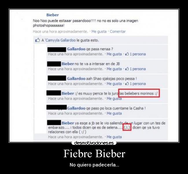Fiebre Bieber -