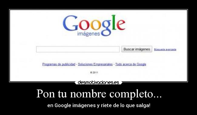 Pon tu nombre completo... -