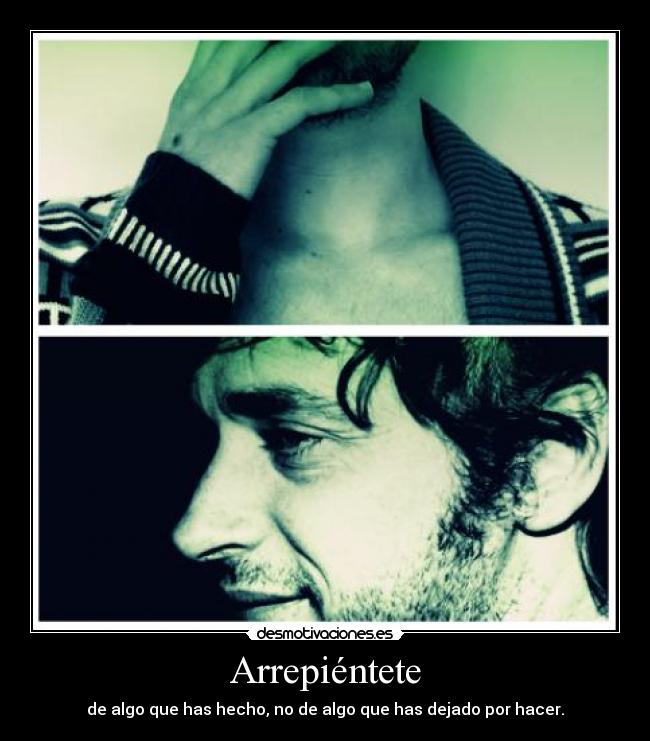 Arrepiéntete - 