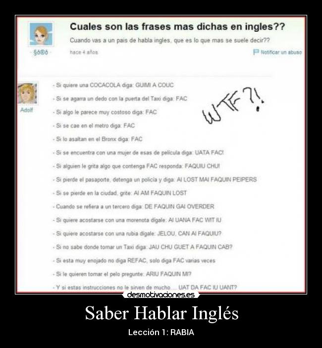 Saber Hablar Inglés -