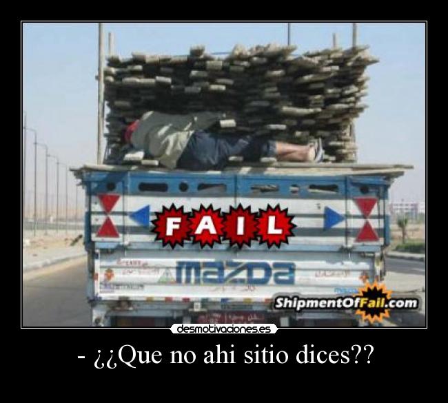 - ¿¿Que no ahi sitio dices?? - 