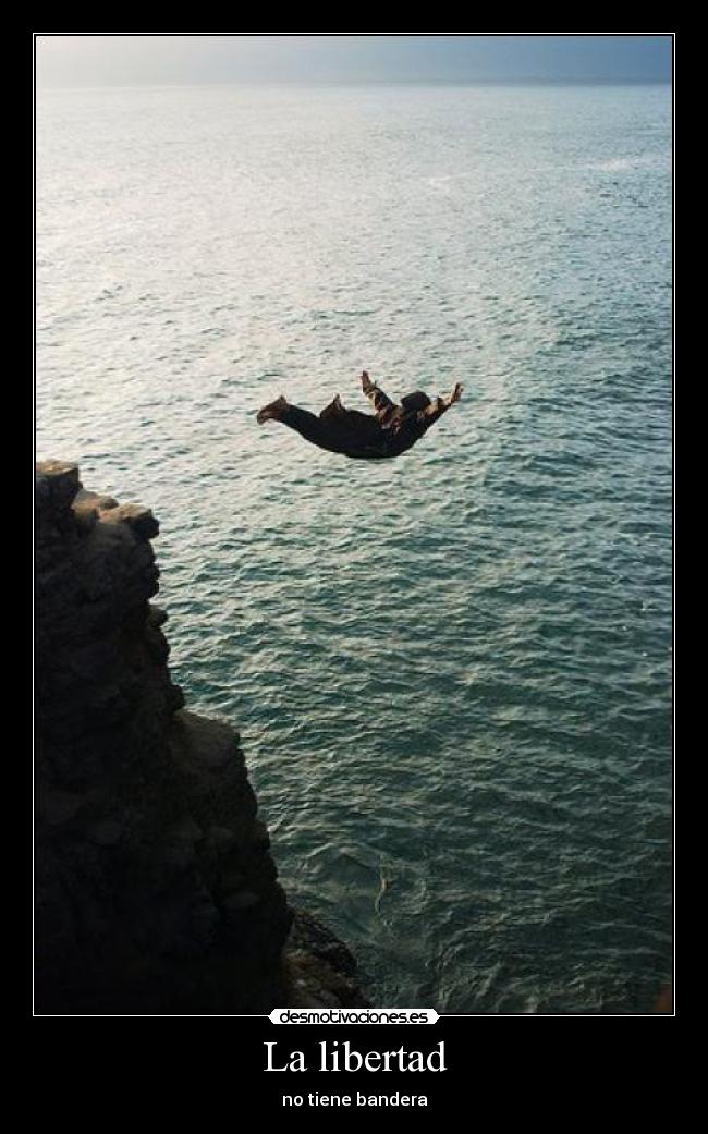 La libertad - no tiene bandera