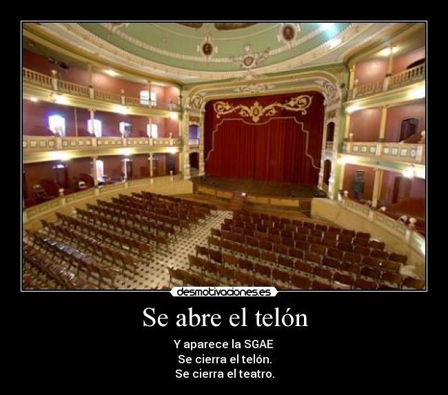 Se abre el telón -