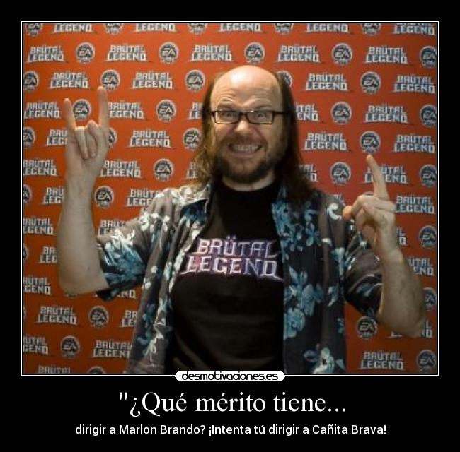 ¿Qué mérito tiene... -