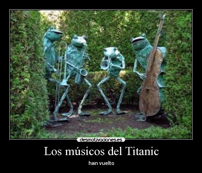 Los músicos del Titanic - 