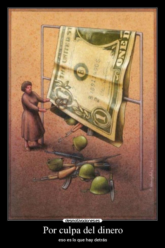 Por culpa del dinero -