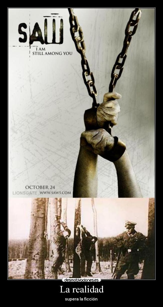 La realidad - supera la ficción