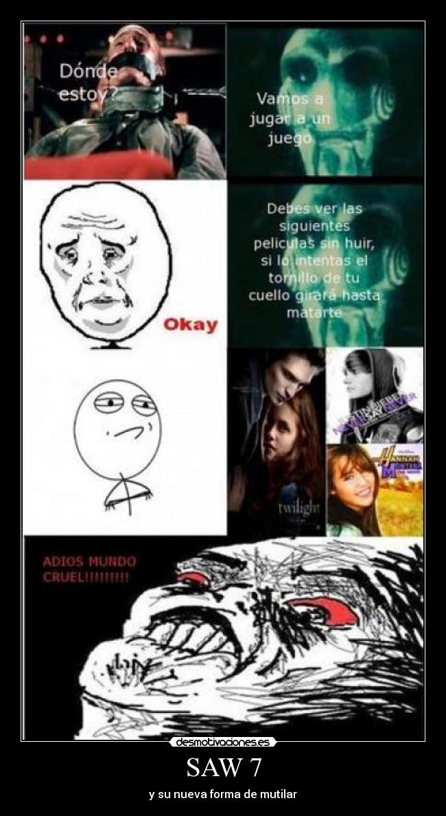 SAW 7 - y su nueva forma de mutilar