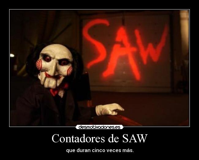 Contadores de SAW - que duran cinco veces más.