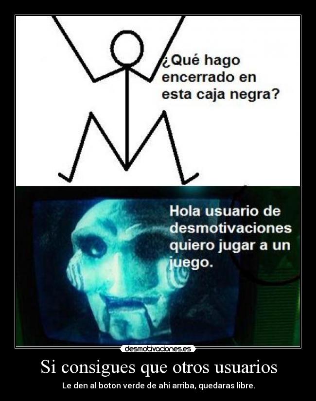 carteles saw desmotivaciones