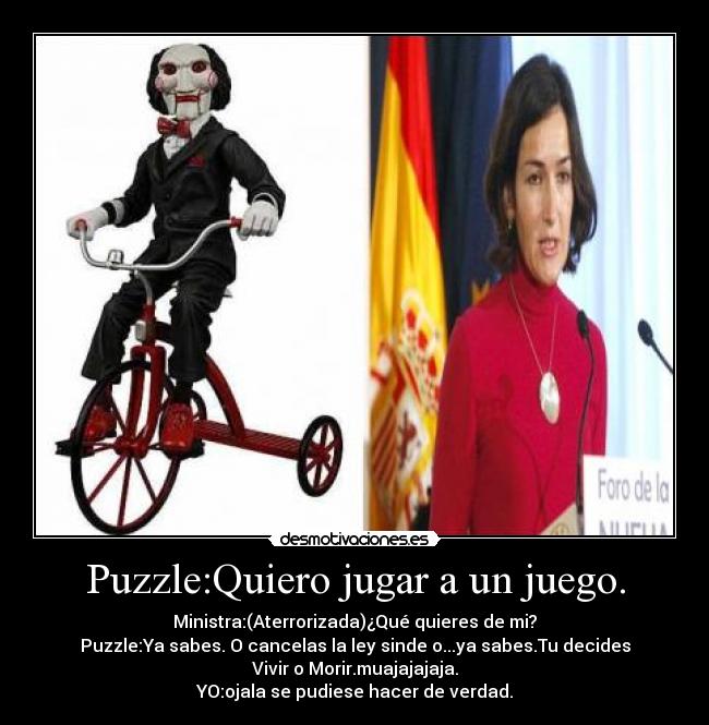 Puzzle:Quiero jugar a un juego. - 