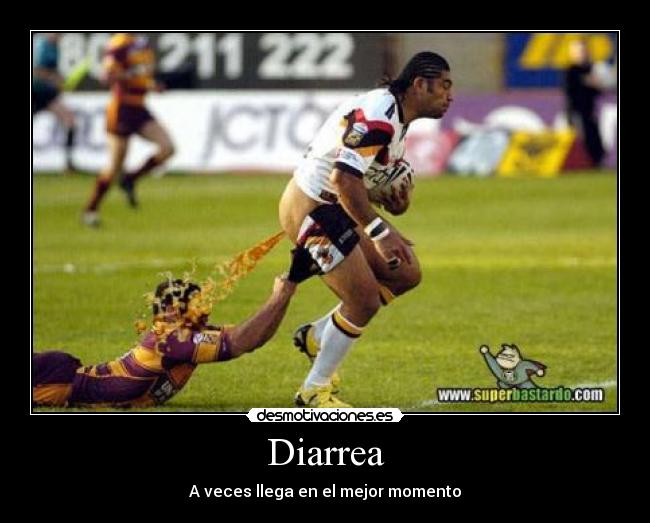 Diarrea - A veces llega en el mejor momento