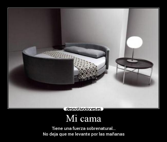 Mi cama -