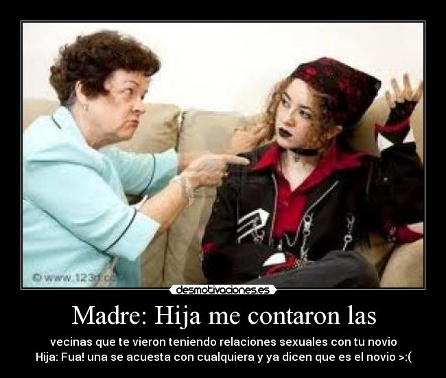 Madre: Hija me contaron las - 