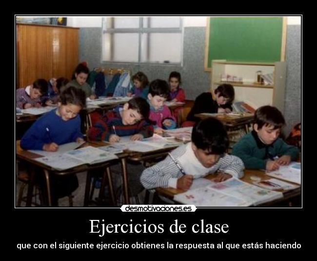 Ejercicios de clase - 