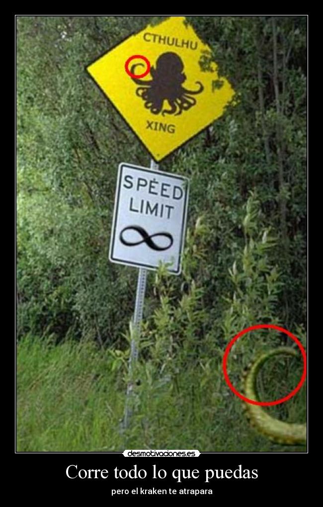 Corre todo lo que puedas -