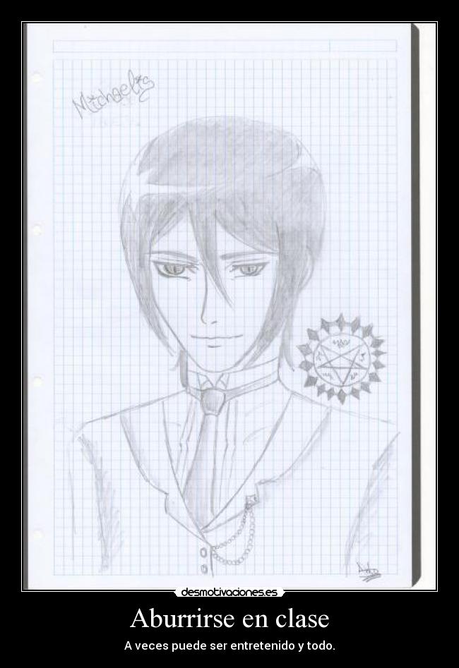 Aburrirse en clase -