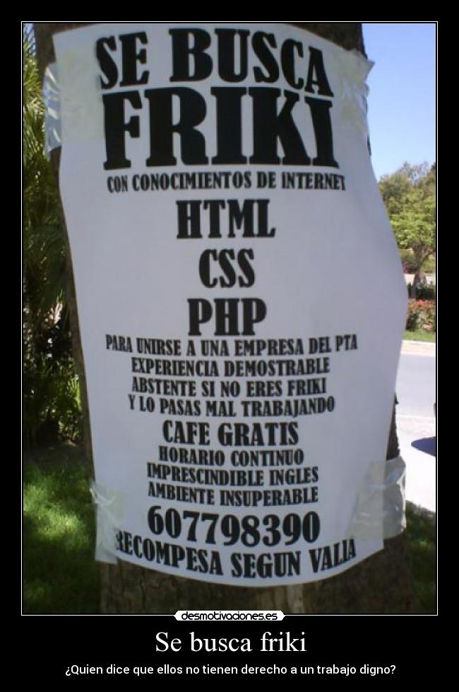 Se busca friki - 