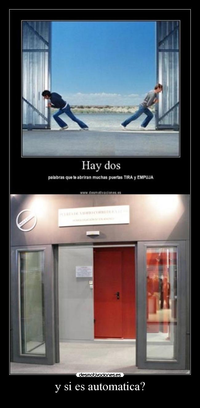 y si es automatica? -