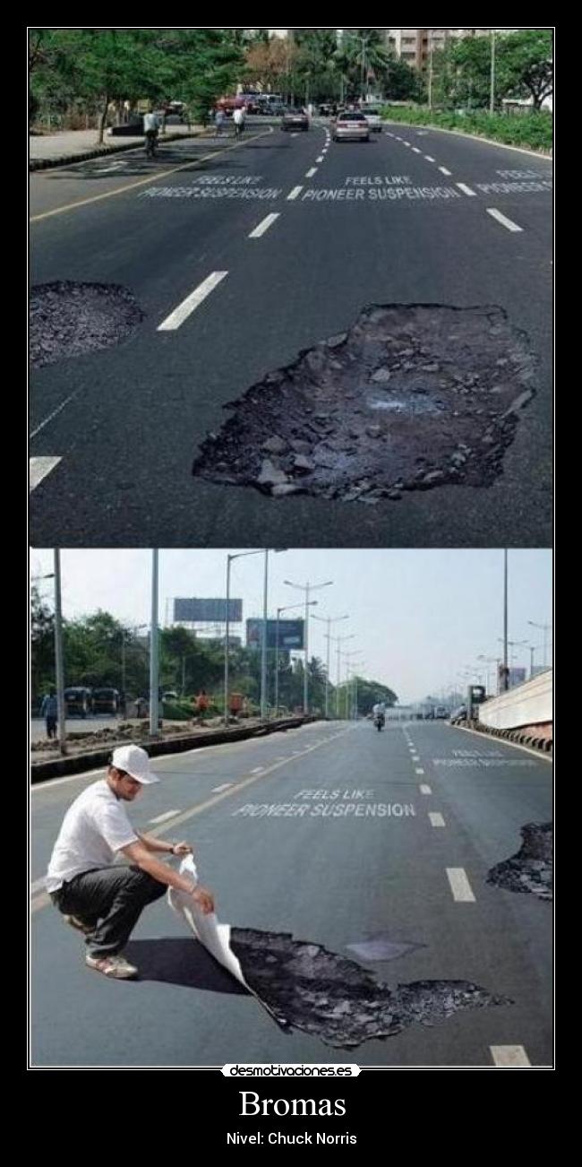 Bromas - Nivel: Chuck Norris