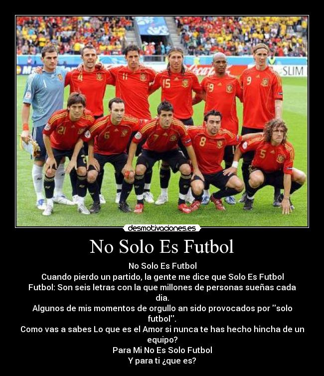 No Solo Es Futbol - 