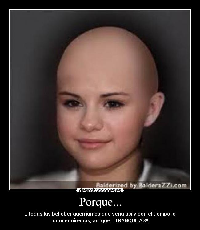 Porque... -
