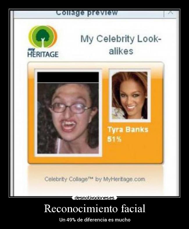 Reconocimiento facial -