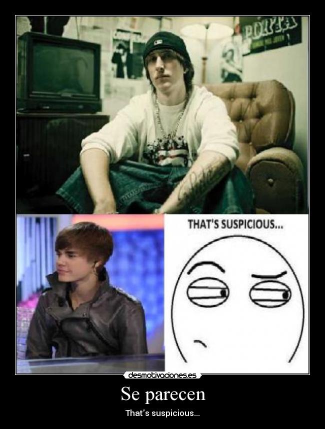 Se parecen - Thats suspicious...