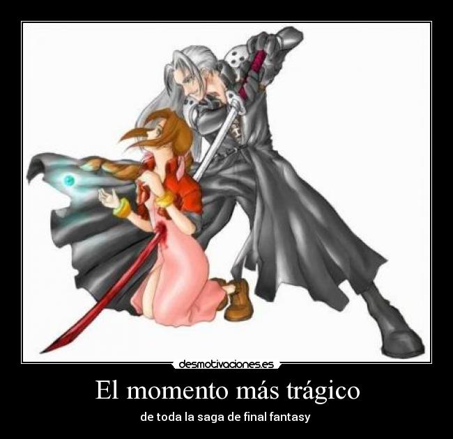 El momento más trágico -