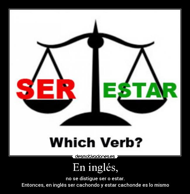 En inglés, - no se distigue ser o estar.
Entonces, en inglés ser cachondo y estar cachonde es lo mismo
