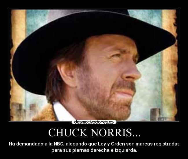 CHUCK NORRIS... -