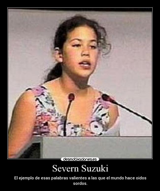 Severn Suzuki - 