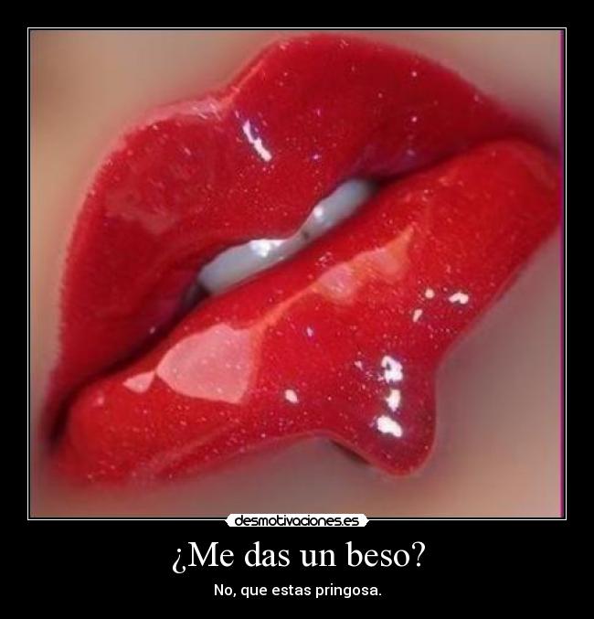 ¿Me das un beso? - 
