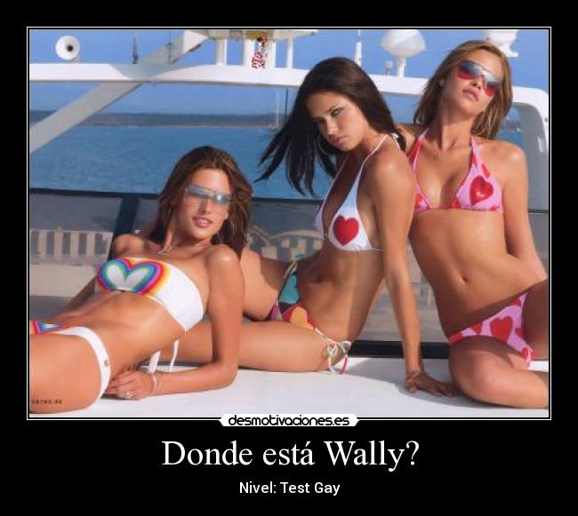 Donde está Wally? - Nivel: Test Gay
