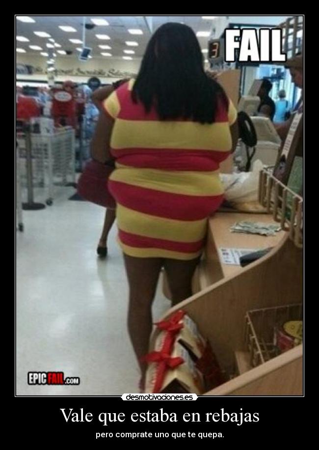 Vale que estaba en rebajas - 