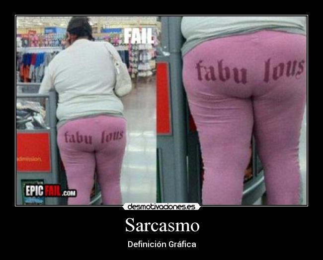 Sarcasmo - Definición Gráfica
