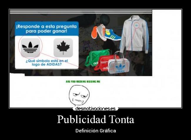 Publicidad Tonta - Definición Gráfica