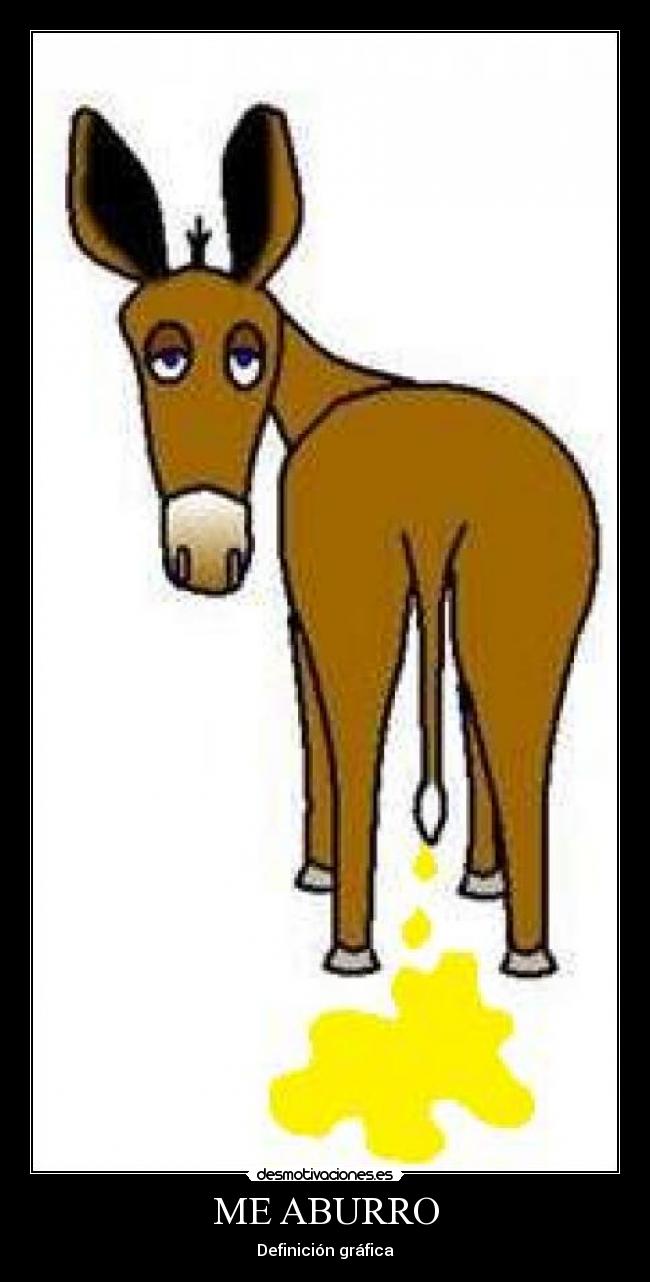 ME ABURRO - Definición gráfica
