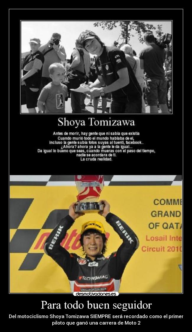 Para todo buen seguidor -